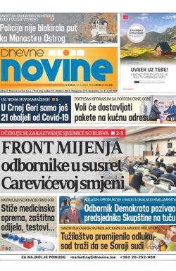 Dnevne novine - broj 2678, 12. maj 2020.