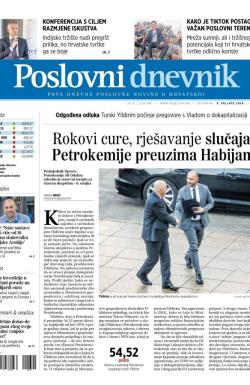 Poslovni Dnevnik - broj 5024, 8. feb 2024.