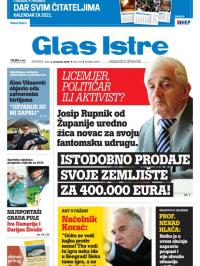 Glas Istre - broj 332, 2. dec 2020.