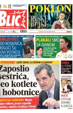 Blic - broj 6490, 9. mar 2015.