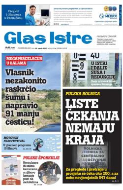 Glas Istre - broj 202, 25. jul 2022.