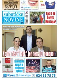 Nove Subotičke novine - broj 19, 8. maj 2015.