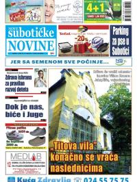 Nove Subotičke novine - broj 18, 5. maj 2017.