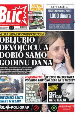 Blic - broj 8201, 16. dec 2019.