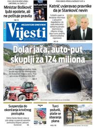 Vijesti - broj 7717, 1. okt 2019.