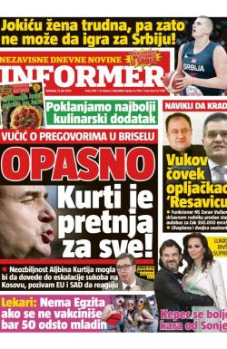 Informer - broj 2784, 17. jun 2021.