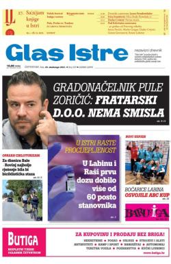 Glas Istre - broj 325, 25. nov 2021.