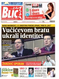 Blic - broj 6361, 27. okt 2014.