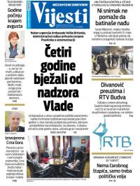 Vijesti - broj 8014, 31. jul 2020.