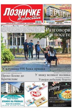 Lozničke novosti - broj 860, 6. sep 2024.