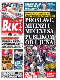 Blic - broj 8350, 28. maj 2020.