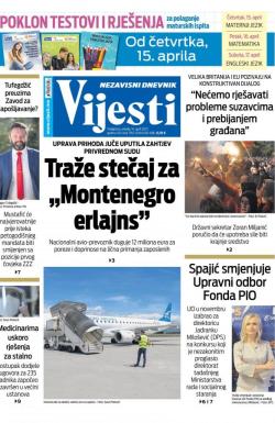 Vijesti - broj 8268, 14. apr 2021.