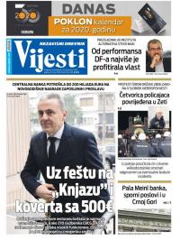 Vijesti - broj 7808, 30. dec 2019.