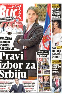 Blic - broj 7304, 16. jun 2017.