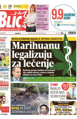 Blic - broj 6328, 24. sep 2014.