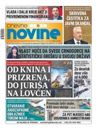 Dnevne novine - broj 2883, 11. jan 2021.