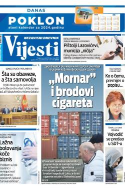 Vijesti - broj 9228, 29. dec 2023.