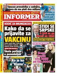 Informer - broj 2652, 12. jan 2021.