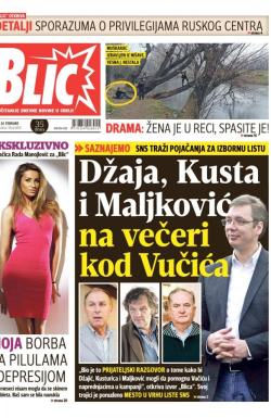 Blic - broj 6835, 24. feb 2016.