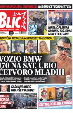 Blic - broj 8073, 10. avg 2019.