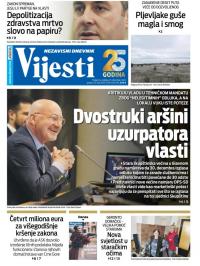 Vijesti - broj 8875, 25. dec 2022.