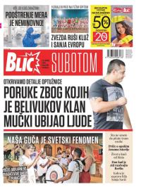 Blic - broj 8786, 14. avg 2021.