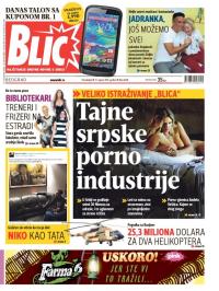 Blic - broj 6648, 17. avg 2015.