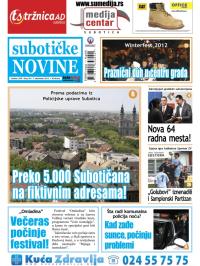 Nove Subotičke novine - broj 49, 7. dec 2012.