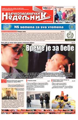 Nedeljne novine, B. Palanka - broj 131, 29. mar 2013.