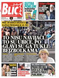 Blic - broj 7989, 18. maj 2019.