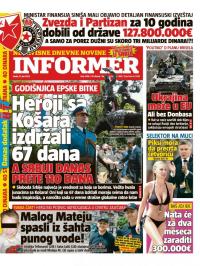 Informer - broj 3088, 15. jun 2022.