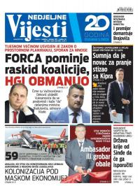 Vijesti - broj 7015, 1. okt 2017.