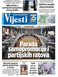 Vijesti - broj 8798, 9. okt 2022.