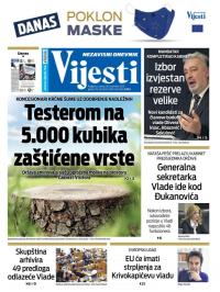 Vijesti - broj 8134, 28. nov 2020.