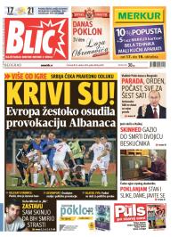 Blic - broj 6350, 16. okt 2014.