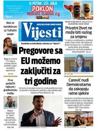 Vijesti - broj 8361, 21. jul 2021.