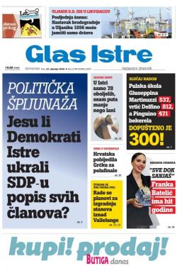 Glas Istre - broj 22, 23. jan 2020.