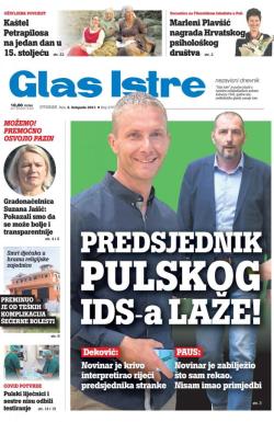 Glas Istre - broj 275, 5. okt 2021.