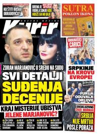 Kurir - broj 2007, 9. sep 2019.