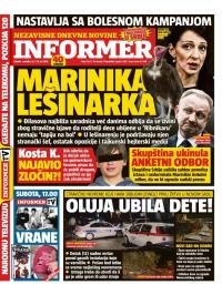 Informer - broj 3426, 22. jul 2023.