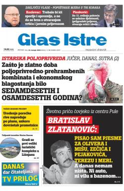 Glas Istre - broj 112, 24. apr 2020.