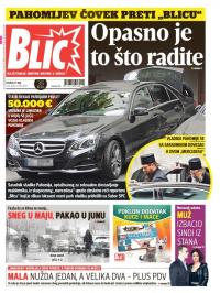 Blic - broj 6916, 17. maj 2016.