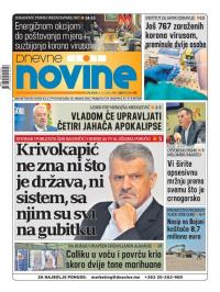 Dnevne novine - broj 2828, 4. nov 2020.