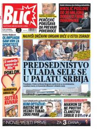 Blic - broj 8156, 1. nov 2019.