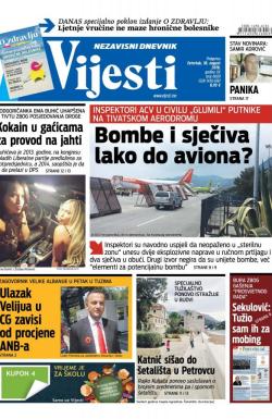 Vijesti - broj 6609, 18. avg 2016.