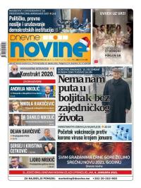 Dnevne novine - broj 2877, 31. dec 2020.