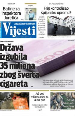 Vijesti - broj 7587, 24. maj 2019.