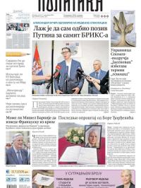 Politika - broj 39789, 7. sep 2024.