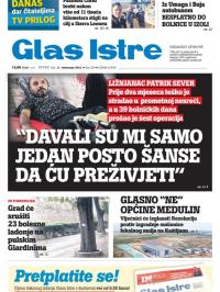 Glas Istre - broj 309, 11. nov 2022.