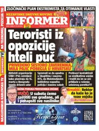 Informer - broj 3929, 15. mar 2025.